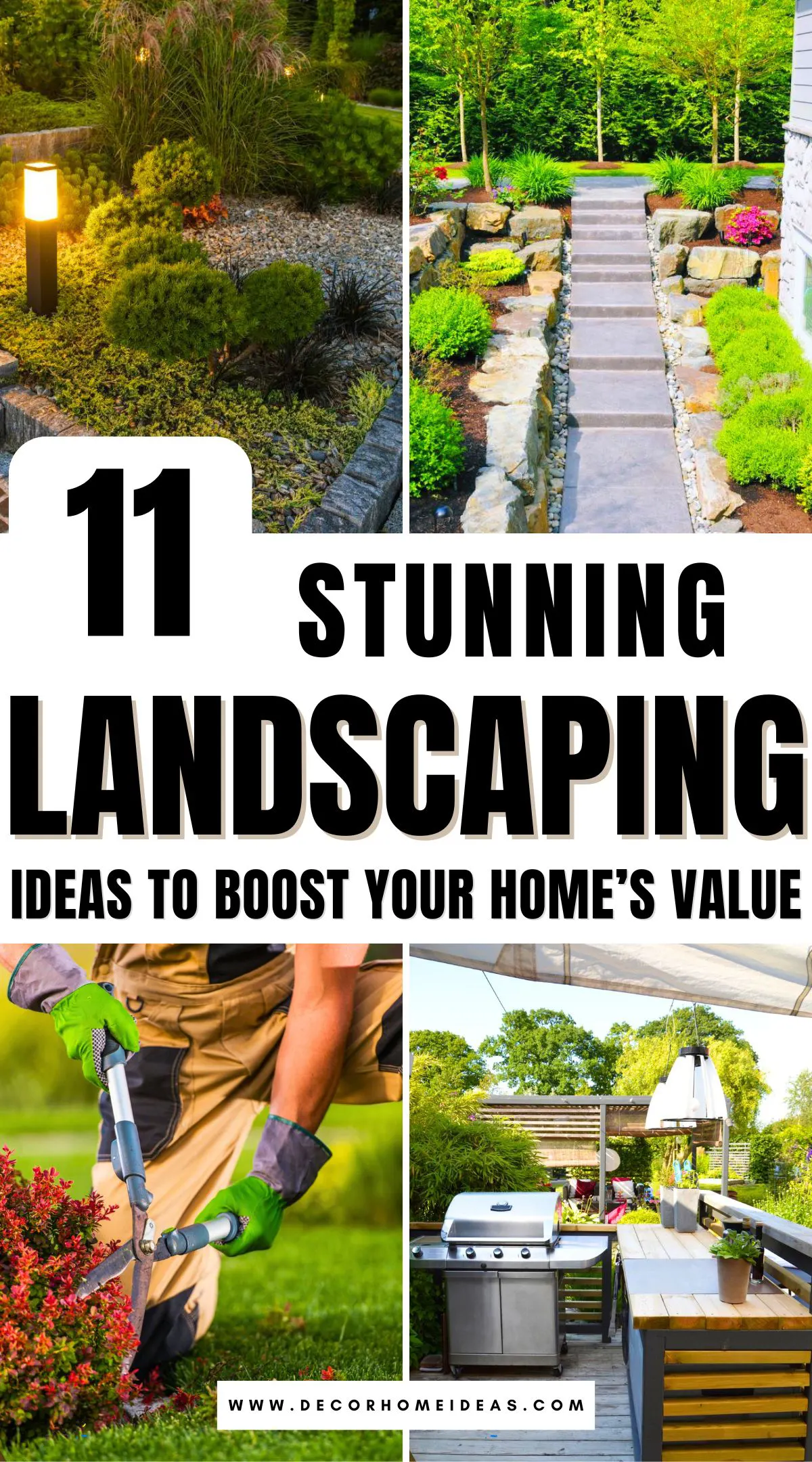 Want to increase your home’s worth without breaking the bank? These 11 smart landscaping ideas are practical, affordable, and seriously effective. From sleek paths to vibrant greenery, each project is designed to impress potential buyers and give your home an instant upgrade. Start boosting your curb appeal today with these clever outdoor updates!