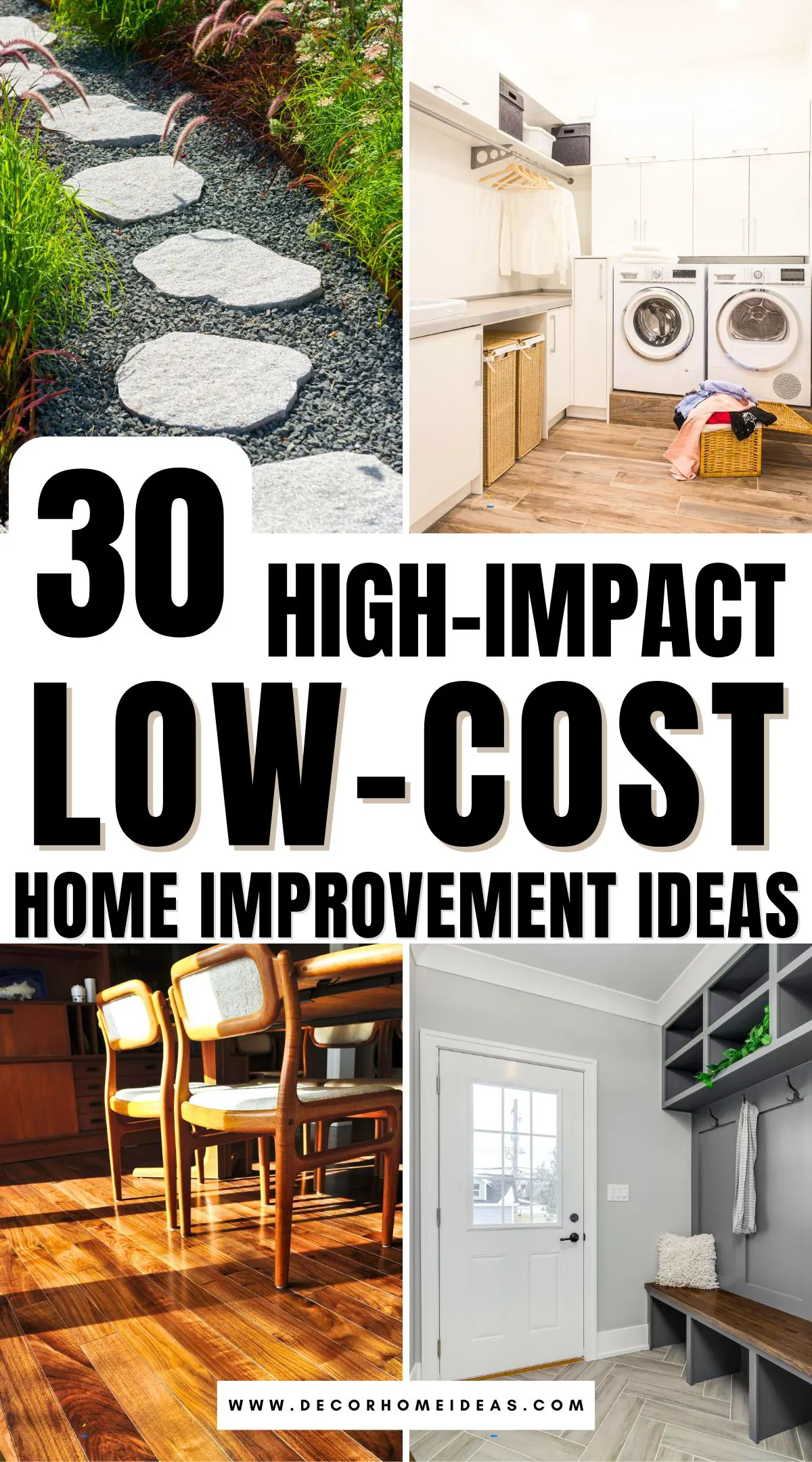 Discover 30 genius home improvement ideas that prove you don’t need a big budget to make a big impact. These clever updates are easy to tackle and ideal for homeowners and renters alike. If you're ready to give your home a stylish refresh without spending a fortune, these ideas are the perfect starting point.