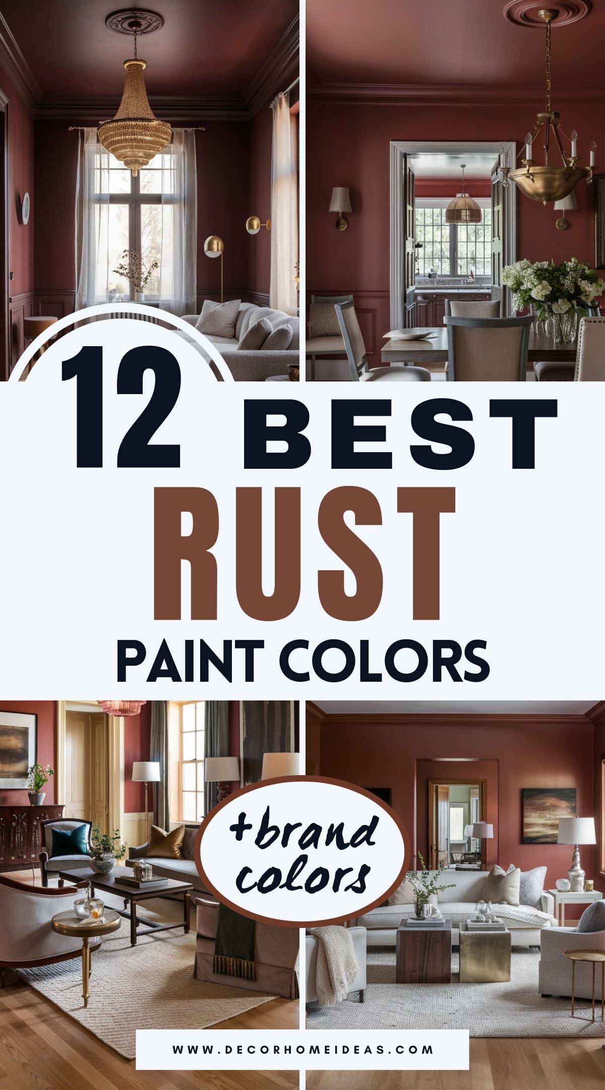 Explore 12 stunning warm rust paint colors from Sherwin-Williams, Benjamin Moore, Behr, and Farrow & Ball. These bold yet cozy shades add instant character to any room—see which ones bring just the right mix of earthy richness and style to your home.