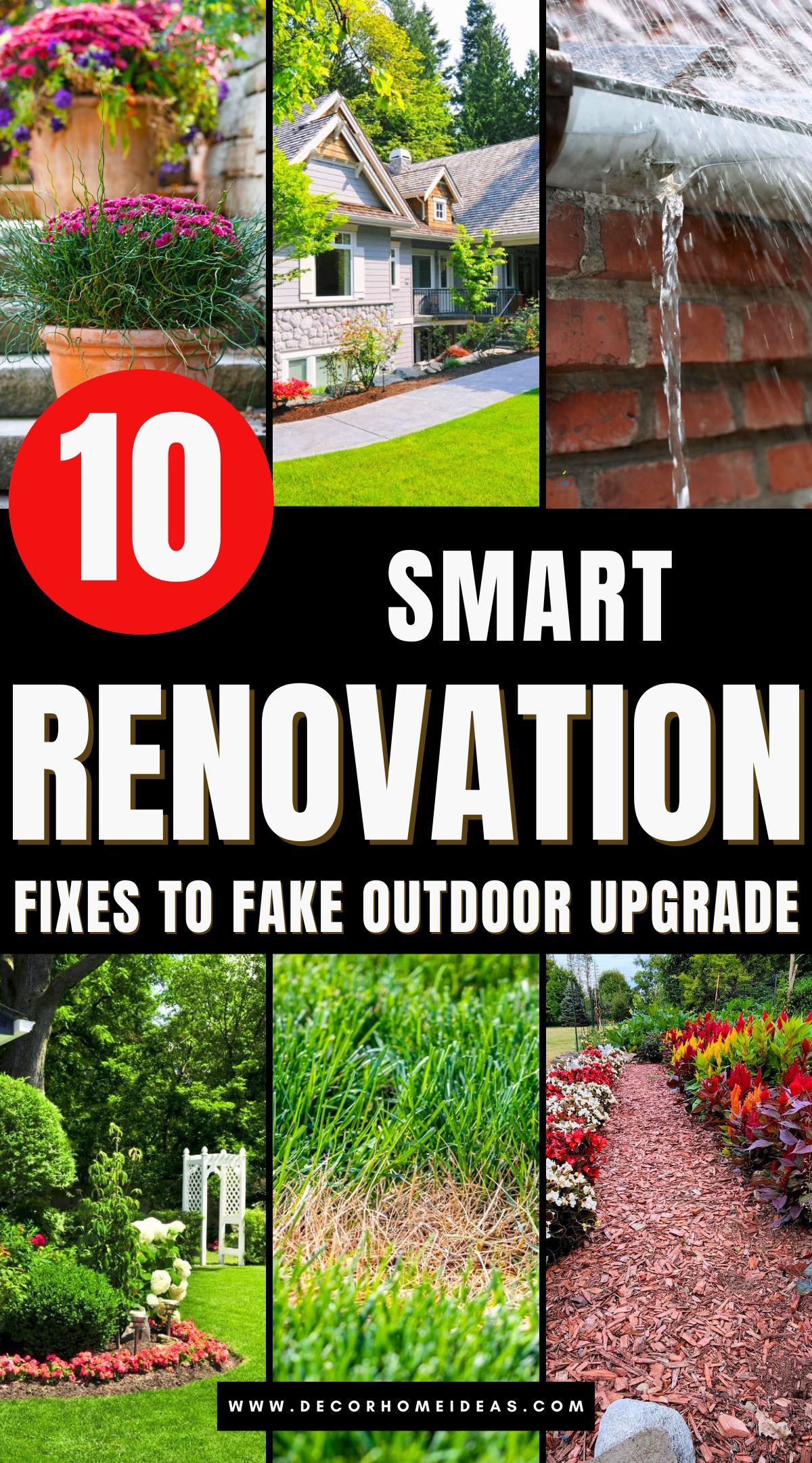 best ways to fake an outdoor reno 3