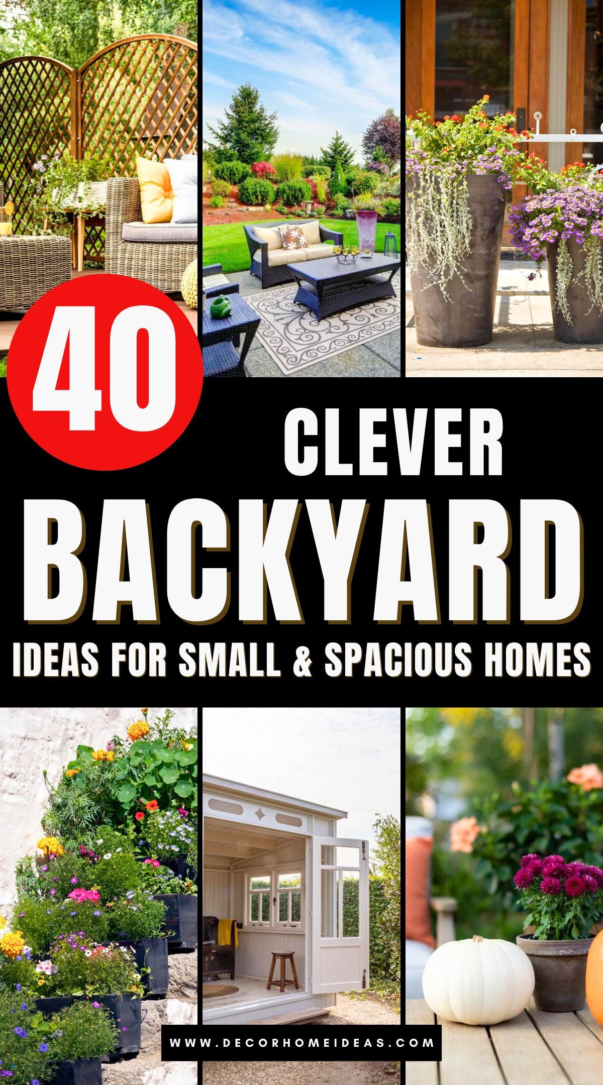 cheap backyard ideas big small spaces 3