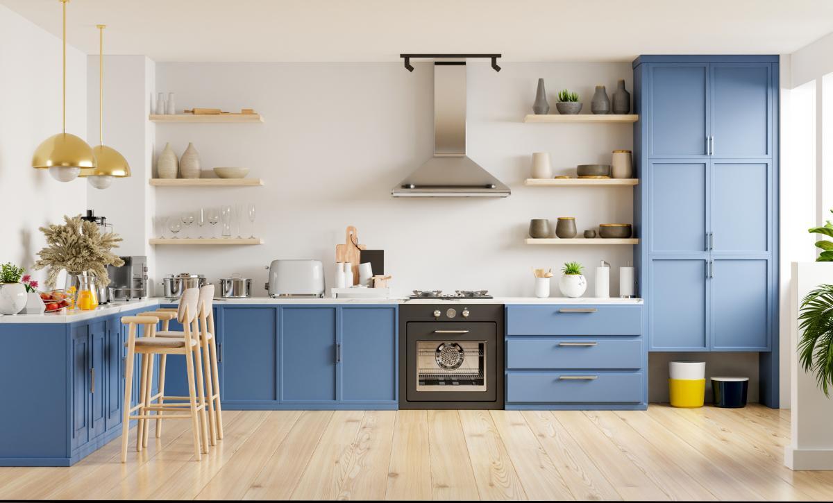 painted kitchen cabinets