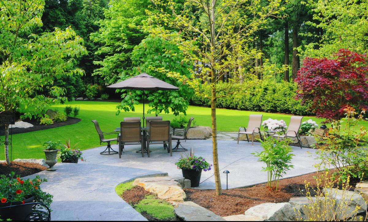 backyard patio
