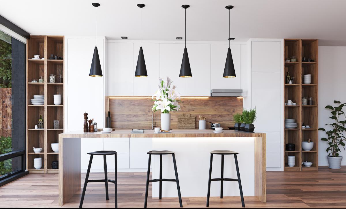 Modern kitchen interior