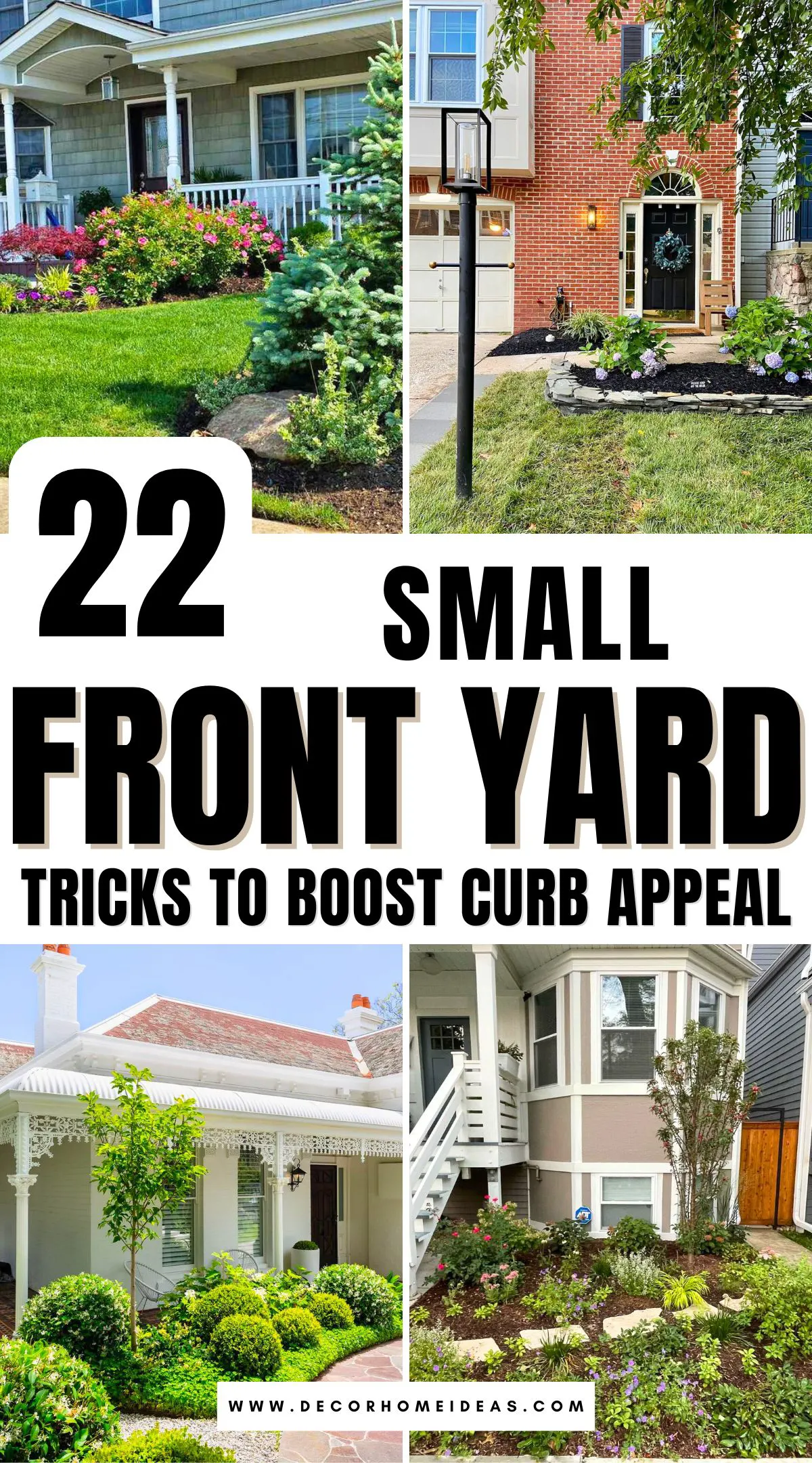 Discover 22 creative small front yard landscaping ideas that make the most of limited space while boosting curb appeal. From smart plant choices to layout tricks, these designs prove even the tiniest yards can make a big impression. See which ideas suit your style!